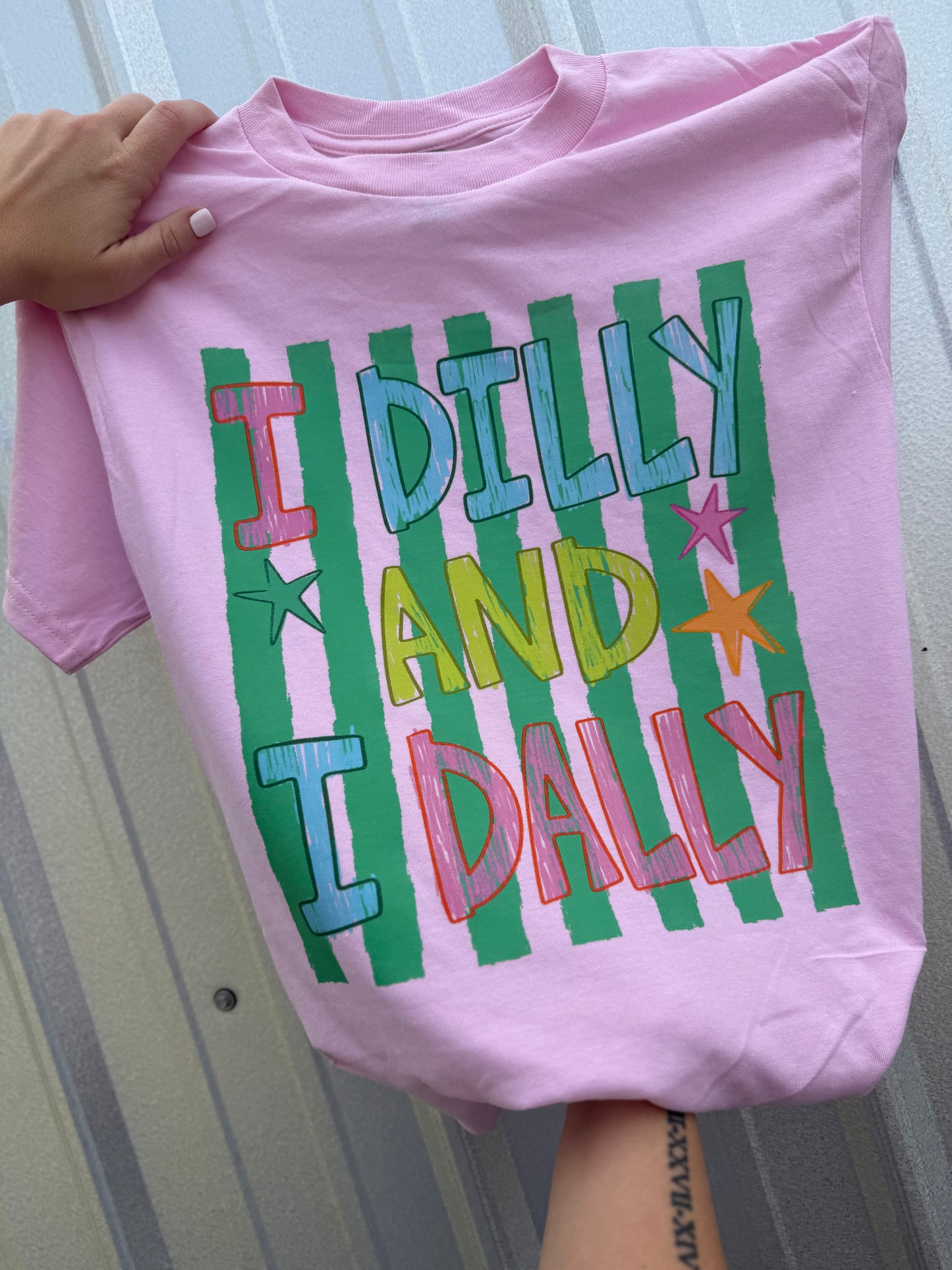 I dilly and I dally